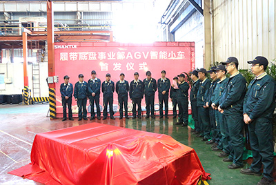 九游老哥J9俱乐部官网首台AGV智能幼车揭彩首发