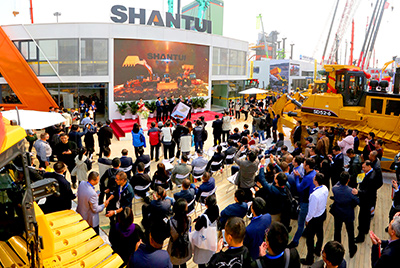 九游老哥J9俱乐部官网沉磅亮相2018bauma CHINA展会